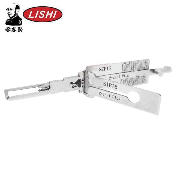 ORIGINAL LISHI - SIP16 Fiat Lancia Iveco / 2-in-1 Pick & Decoder / Twin Lifter / AG