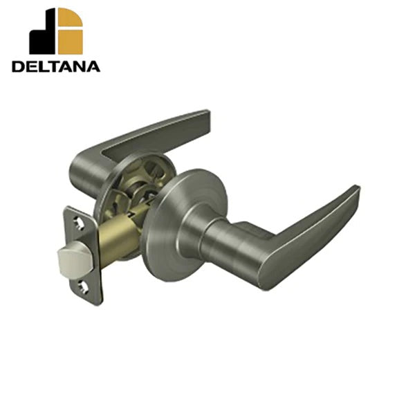 Deltana - Morant Lever Passage - 2-3/8" Backset - 1-3/8" - 2" Door Thickness - Universal Handing - Optional Finish