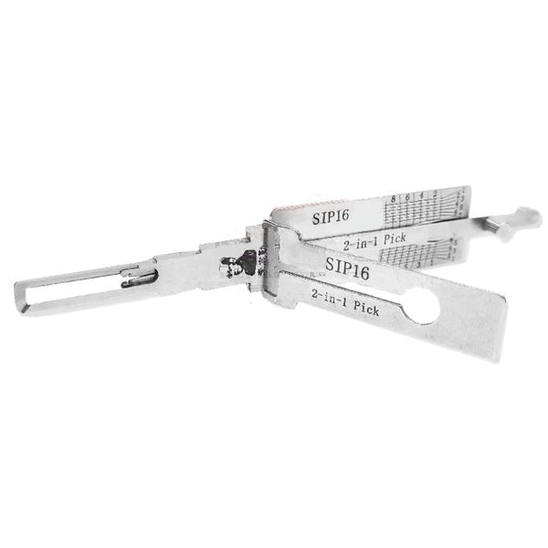 ORIGINAL LISHI - SIP16 Fiat Lancia Iveco / 2-in-1 Pick & Decoder / Twin Lifter / AG