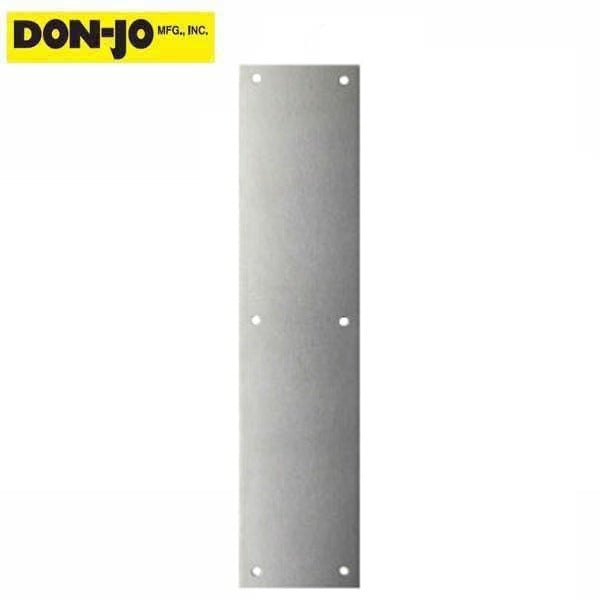 Don-Jo - 70 - Push Plate - 15" - 630 - Stainless Steel