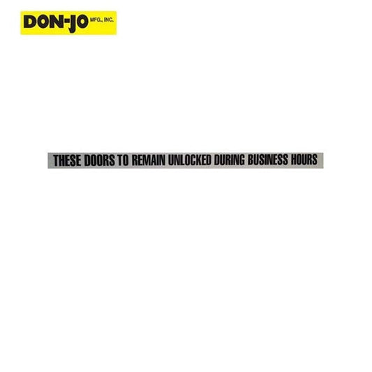 Don-Jo - DD 3 - Door Decal