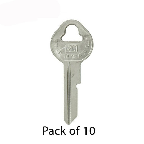 GM B11 / 32319 Mechanical Key (Strattec) (Pack Of 10)