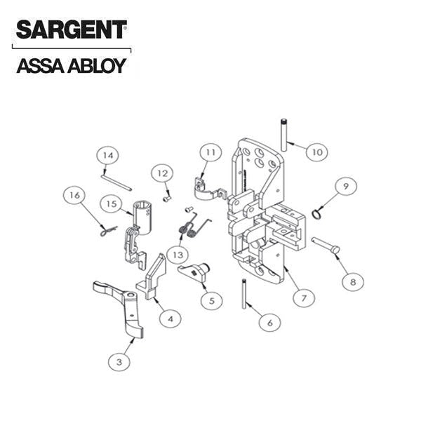 Sargent - 68-4569 - Chassis Assembly for NB-8700 - Right Hand Reverse