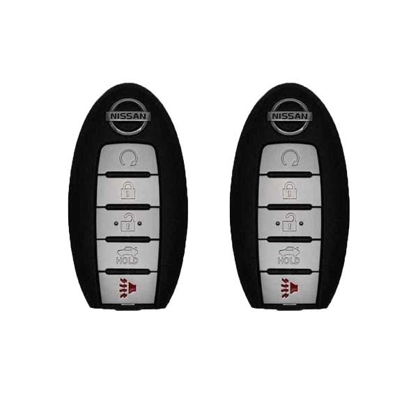 2 x 2013 - 2015 Nissan Altima Maxima / 5-Button Prox Smart Key / PN: 285E3-9HP5B / KR5S180144014 (OEM) (Bundle of 2)