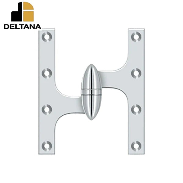 Deltana - 6" x 5" Hinge - Left Handed - Optional Finish