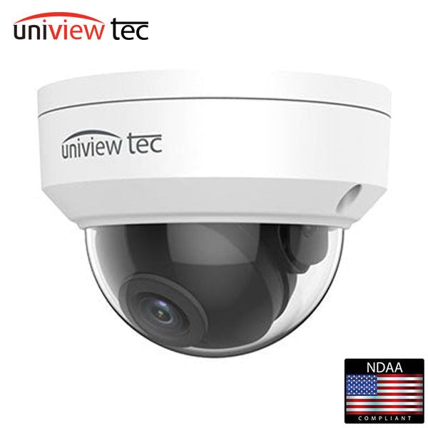 Uniview Tec / UVT / IPV4E28X / Vandal Dome Camera / 4MP / 2.8mm Fixed Lens / True Day-Night / WDR / 30m IR
