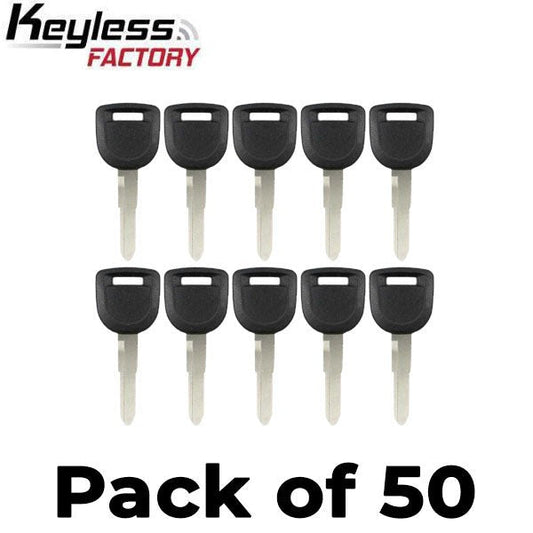 50 x 2003-2014 Mazda MZ24 / MZ34 Transponder Key (Chip 4D63 80 Bit) (AFTERMARKET) (Bundle of 50)