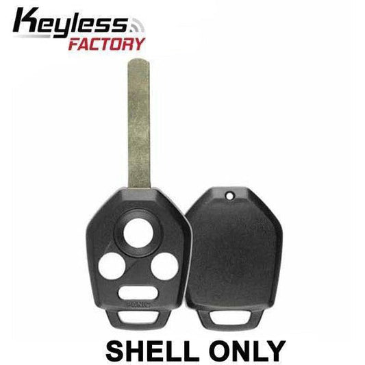 2010-2014 Subaru / 4-Button Remote Head Key SHELL / SUB1 / CWTWB1U811, CWTWBU766 (AFTERMARKET)
