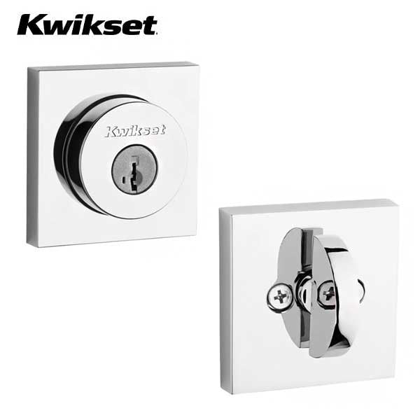 Kwikset - 158MIL - Milan Deadbolt - Single Cylinder - Optional Rose - Optional Finish - SmartKey Technology - Grade 2