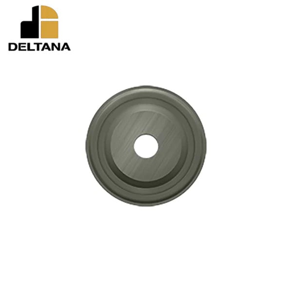 Deltana - Base Plate for Knobs - 1" Diameter - Optional Finish
