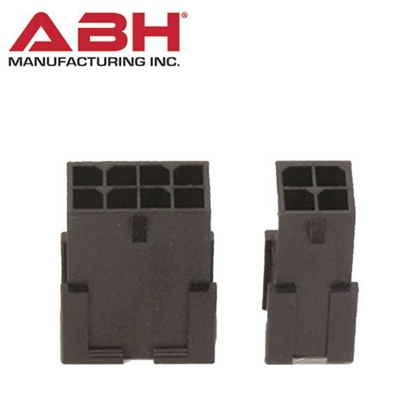 ABH - EZ Connect Male Wire Harness - Both Ends - 38" - 24ga & 18ga - Black