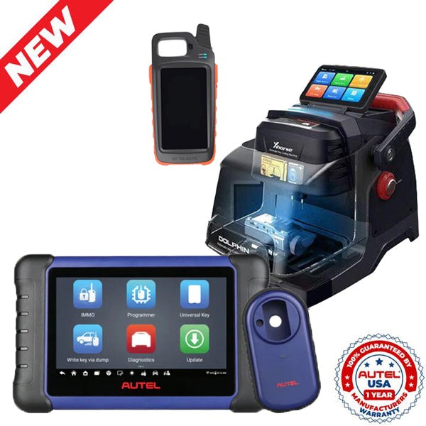 Xhorse / Autel - Complete Cut & Program Bundle - Dolphin II XP-005L, MaxiIM IM508S and VVDI Key Tool MAX Pro