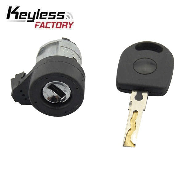Volkswagen Ignition Lock / Full Set for VW-L04B / Coded (AFTERMARKET)