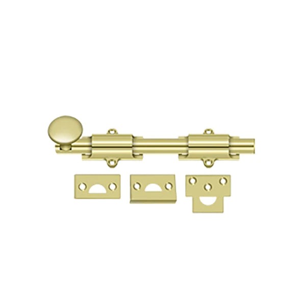 Deltana - 8" Surface Bolt - Heavy Duty - Optional Finish