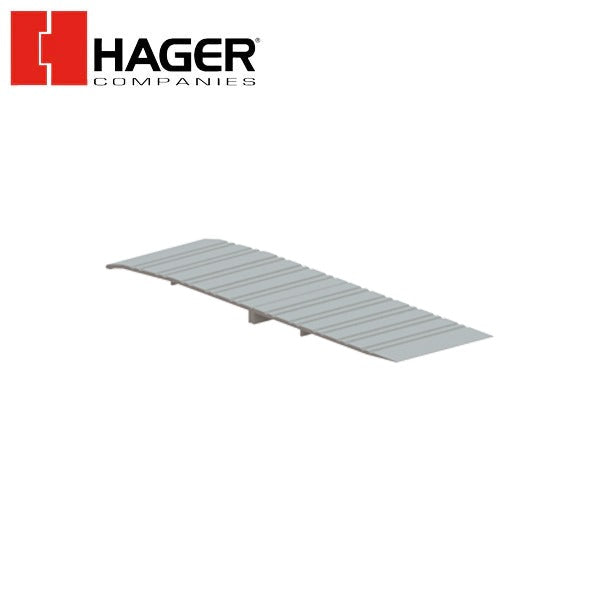 Hager - 444s - 36" Ramp Threshold - 12" Width - Aluminum - Barrier Free - MIL Finish - Fire Rated