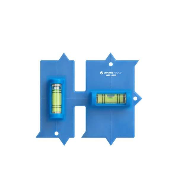 Jonard Tools - Wall Box Template & Level for Metal Boxes - 1-Gang and 2-Gang
