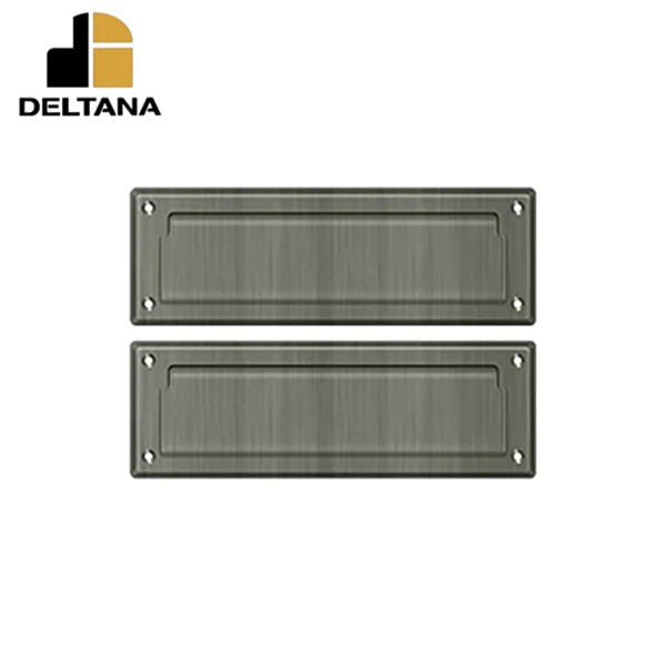 Deltana - Mail Slot 8-7/8" w/ Back Plate - Optional Finish