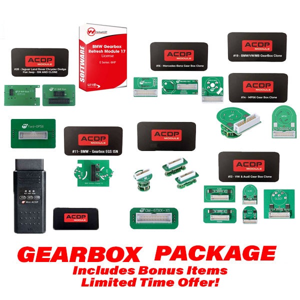 Mini ACDP Key Programmer - Gearbox Package - November Special - Limited Time Bonus Items
