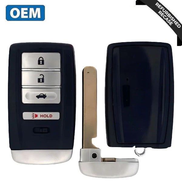 2018 - 2022 Acura / 4-Button Smart Key / PN: 72147-TZ3-A21 / Memory 1 / (OEM Recase)