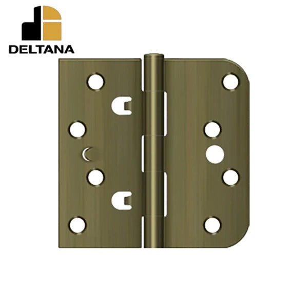 Deltana - 4" x 4" x 5/8" x SQ Hinge - Optional Finish