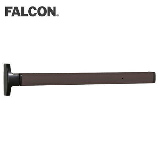 Falcon - 1692NL-OP - Concealed Vertical Rod Exit Device - Narrow Stile Pushpad - 36" - Grade 1 - 313 - Dark Bronze Anodized Aluminum Finish