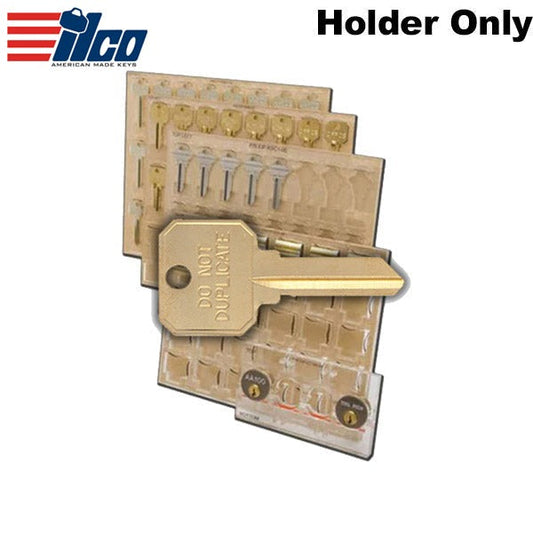 Ilco - EIP-KH3E - Engrave-It - Ilco Neuter Bow Keys (With Embossed Head) Key Holder - Holds 24 - for Engrave-It Pro Machine
