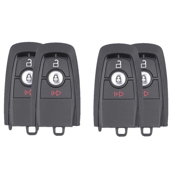 4 x 2017-2022 Ford / 3-Button Smart Key / M3N-A2C93142300 (AFTERMARKET) (Pack of 4)