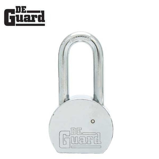 Premium - Solid Iron Body with Nickel Plated Brass - SC1 Keyway - Long Shackle 2 1/8" - Keyed Alike #1