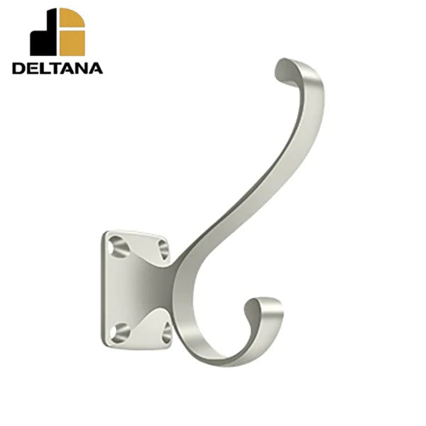 Deltana - Heavy Duty - Coat - 1-1/2" x 1-1/4" Base Size - Optional Finish