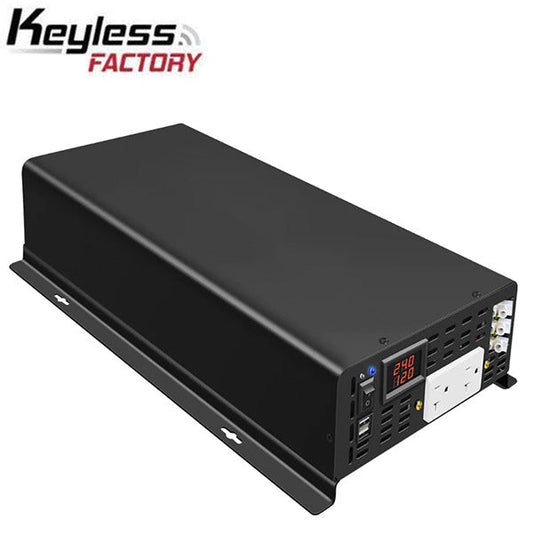 RBU5 - 12VDC - 3500 Watt Pure Sine Wave Inverter - Bi-Directional Inverter - DC to AC - Optional Remote Connectivity - USB Ports