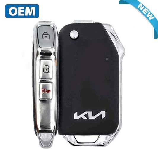 2021-2024 Kia Seltos / 3-Button Flip Key / PN: 95430-Q5510 / NY0SYEC4TX1907 (OEM)