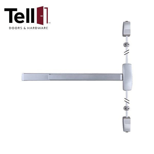 TELL - F7400 - Vertical Rod Exit Device - Grade 1 - Optional Finish - Stainless Steel - Fire Rated - 36"