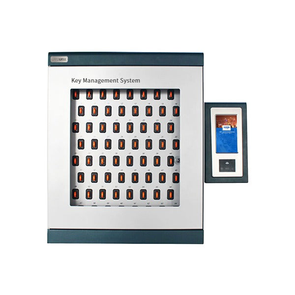 Landwell - I Keybox 64 - Intelligent Key Management System - Android OS - Single Cabinet - Key Safe - RFID - 64 Key slots