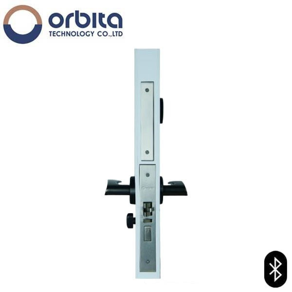 Orbita - S3074SBT - Mortise Hotel Lock - SPLIT Design - Bluetooth & RFID - Optional Lever Style - 6 VDC - Optional Finish - Grade 2