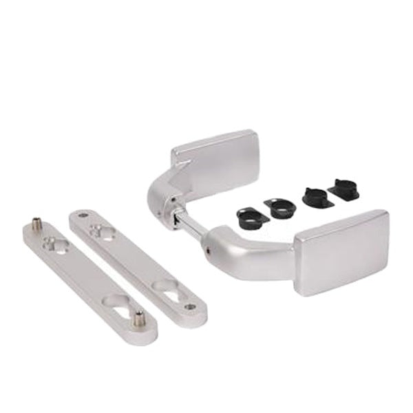 Locinox - 300FIX - Aluminum Anodized Handle Pair - Free Exit And Blocking Option