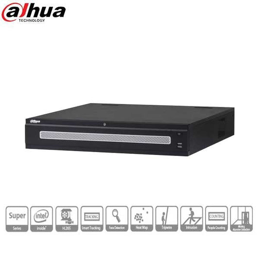 Dahua / 128 Channel / 12MP / NVR / 8 SATA / No HDD / NVR6A08-128-4KS2