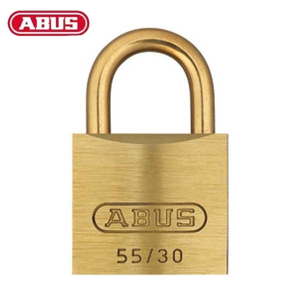 Abus - 55806 - Padlock Brass 55Mb/30 - Optional Keying