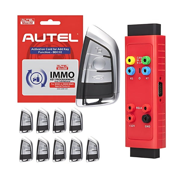 Autel - IKEYBRAZ3GB - Software Card - G-BOX3 - 3-Button BMW-Style IKEY Bundle for BMW G-Chassis Vehicles