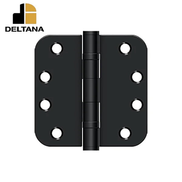 Deltana - 4" x 4" x 5/8" Radius Hinge - Heavy Duty - Ball Bearing - Optional Finish