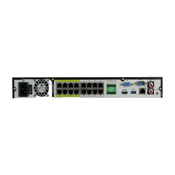 Dahua / 16 Channel / 12MP / NVR / 2 SATA / 10TB HDD / DH-N52B3P10