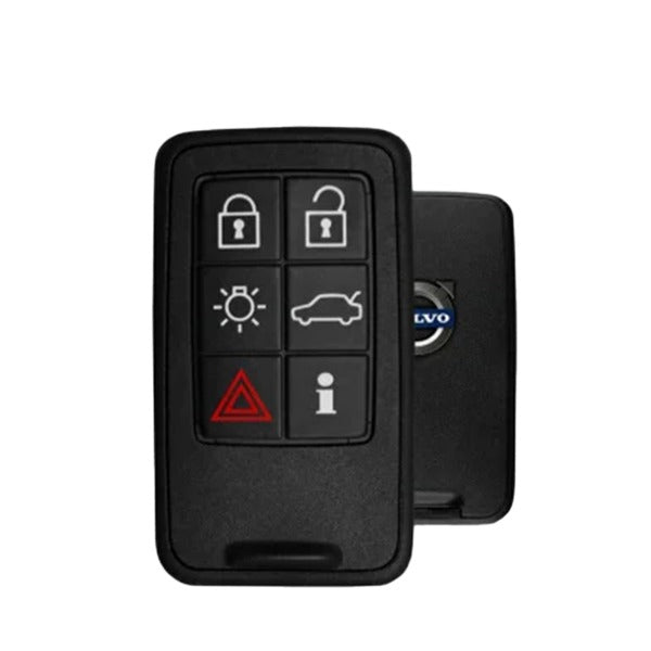 2007-2016 Volvo / 6-Button Smart Key / PN: 30659498 / KR55WK49266 / Keyless Drive / 433 MHz (OEM)