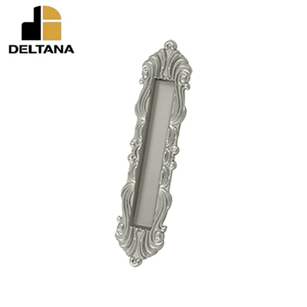 Deltana - Flush Pull - Victorian - Heavy Duty - 10" x 2-1/4" x 3/4" - Solid Brass - Optional Finish