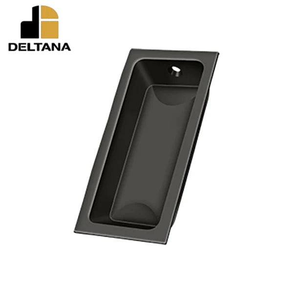 Deltana - Flush Pull - Large - 3-5/8" x 1-3/4" x 1/2" - Optional Finish