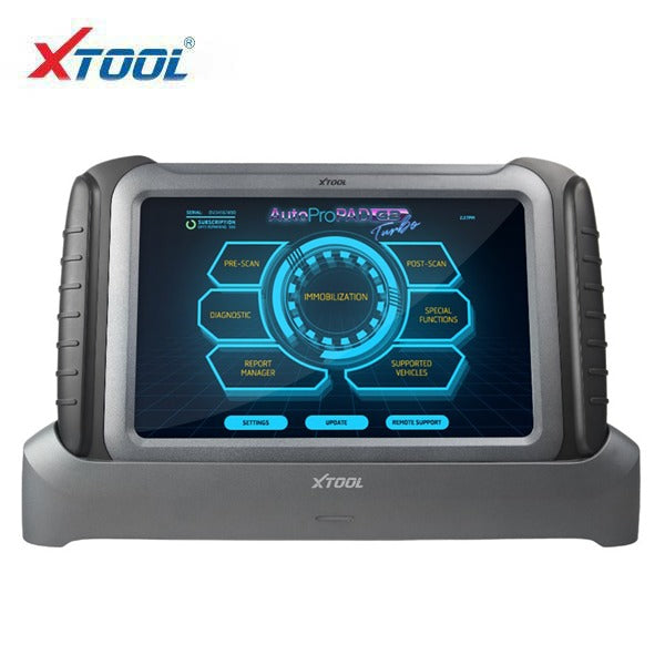 Xtool - AutoProPAD G2 Turbo - Automotive Key Programmer - CANFD & Accessories Set - Bypass Cable, Charging Dock, Carrying Case & Screen Protector