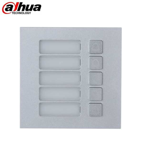 Dahua / Intercom Modular Outdoor Station / Five-button module / DH-VTO4202F-MB5