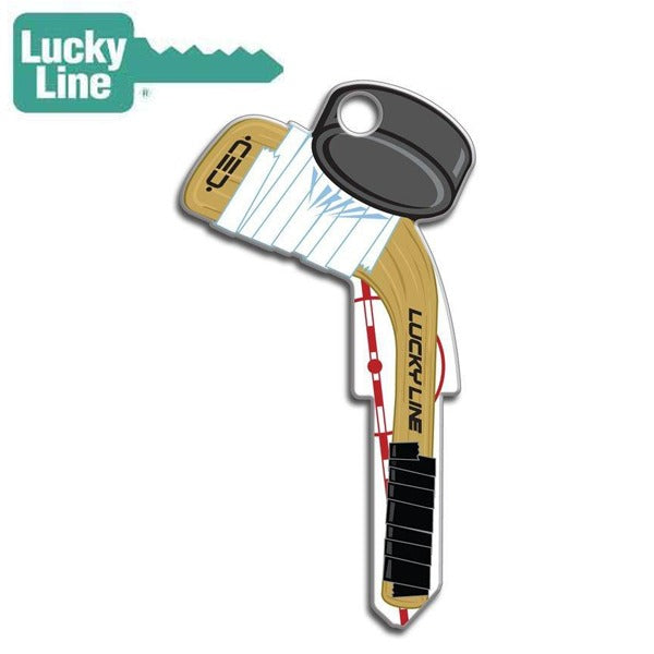 LuckyLine - B130S - Key Shapes - Hockey - Schlage - SC1 - 5 Pack