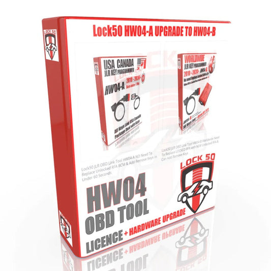 JLR Lock50 - HW04-A-B - A to B Package Upgrade - PROMOTION