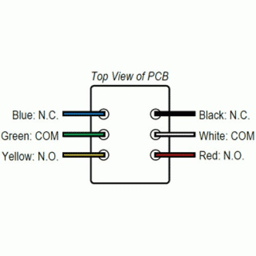 Seco-Larm - Mortise Cylinder Key Switch - Momentary