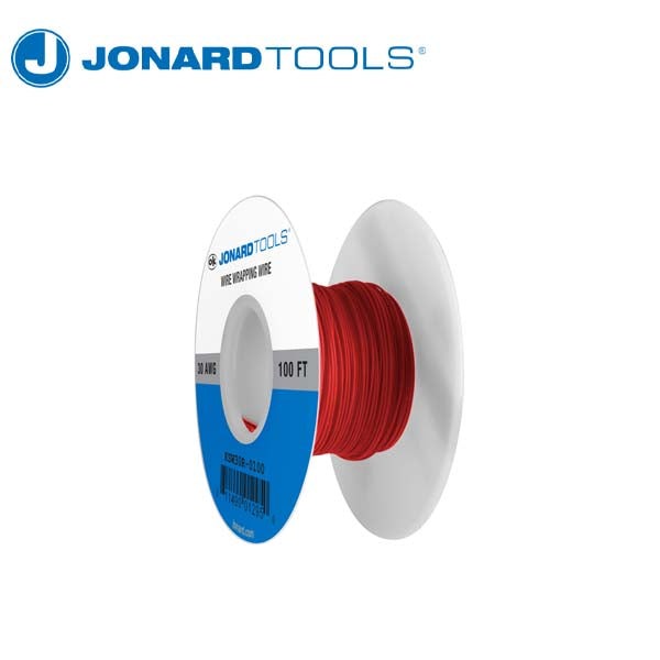 Jonard Tools - 30 AWG Kynar Wire CSW - Low Strip Force - Optional Finish - 100 ft