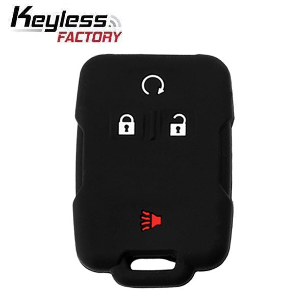 2014-2018 Chevrolet GMC / 4-Button Remote Keyless Entry Key Silicone Cover / M3N-32337100 (AFTERMARKET)